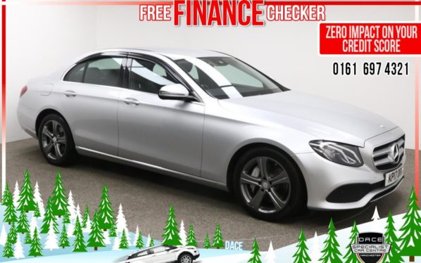 Used 2017 SILVER MERCEDES-BENZ E-CLASS Saloon 2.0 E 220 D SE 4d AUTO 192 BHP (reg. 2017-03-31) for sale in Radcliffe