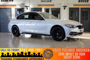 Used 2017 WHITE BMW 3 SERIES Saloon 2.0 320I SPORT 4d 181 BHP (reg. 2017-09-11) for sale in Romiley