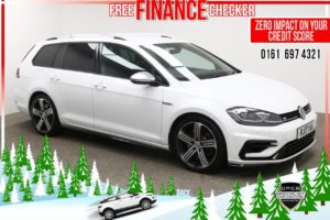 Used 2017 WHITE VOLKSWAGEN GOLF Estate 2.0 R TSI DSG 5d AUTO 306 BHP (reg. 2017-07-10) for sale in Radcliffe