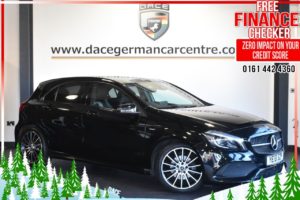 Used 2018 BLACK MERCEDES-BENZ A-CLASS Hatchback 1.6 A 200 WHITEART 5d AUTO 154 BHP (reg. 2018-06-30) for sale in Altrincham