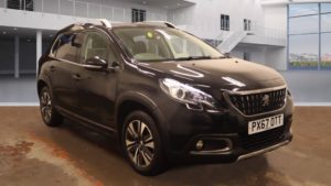 Used 2018 BLACK PEUGEOT 2008 Hatchback 1.2 ALLURE PREMIUM 5d 82 BHP (reg. 2018-01-31) for sale in Crompton
