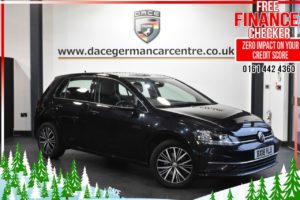 Used 2018 BLACK VOLKSWAGEN GOLF Hatchback 1.6 SE NAVIGATION TDI BLUEMOTION TECHNOLOGY 5d 114 BHP (reg. 2018-03-13) for sale in Altrincham