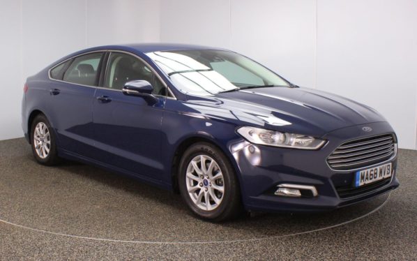 Used 2018 BLUE FORD MONDEO Hatchback 2.0 TITANIUM EDITION ECONETIC TDCI 5d 148 BHP (reg. 2018-10-29) for sale in Crompton