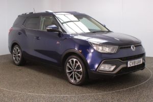 Used 2018 BLUE SSANGYONG TIVOLI XLV 4x4 1.6 ELX 5d 113 BHP (reg. 2018-06-27) for sale in Crompton