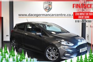 Used 2018 GREY FORD FIESTA Hatchback 1.0 ST-LINE X 3d 124 BHP (reg. 2018-05-02) for sale in Altrincham