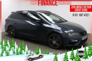 Used 2018 GREY SEAT LEON Estate 2.0 TSI CUPRA 4DRIVE DSG 5d 297 BHP (reg. 2018-12-13) for sale in Radcliffe