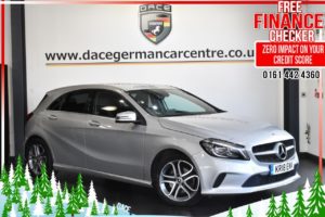 Used 2018 SILVER MERCEDES-BENZ A-CLASS Hatchback 1.6 A 180 SPORT EDITION 5DR AUTO 121 BHP (reg. 2018-03-29) for sale in Altrincham