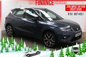 Used 2019 GREY SEAT ARONA Hatchback 1.0 TSI XCELLENCE LUX DSG 5d AUTO 114 BHP (reg. 2019-12-13) for sale in Radcliffe