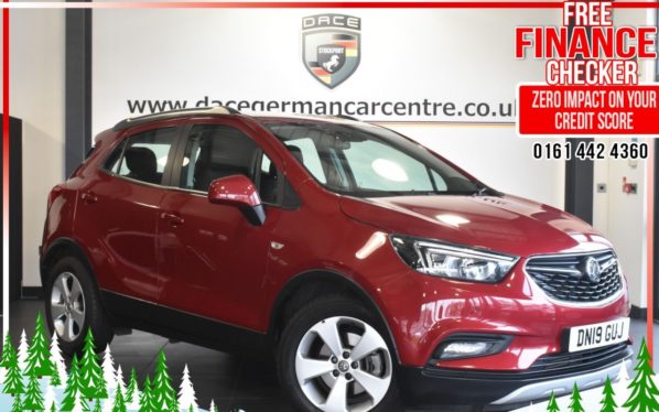 Used 2019 RED VAUXHALL MOKKA X Hatchback 1.4 DESIGN NAV ECOTEC S/S 5d 138 BHP (reg. 2019-03-31) for sale in Altrincham