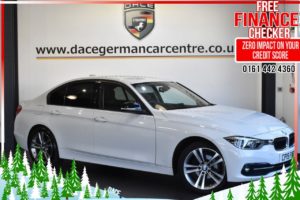 Used 2019 WHITE BMW 3 SERIES Saloon 2.0 318D SPORT 4DR 148 BHP (reg. 2019-03-22) for sale in Altrincham