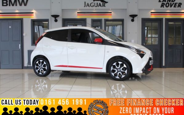 Used 2020 WHITE TOYOTA AYGO Hatchback 1.0 VVT-I X-TREND 5d 69 BHP (reg. 2020-02-13) for sale in Romiley