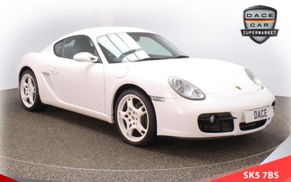 Used 2008 WHITE PORSCHE CAYMAN Coupe 2.7 24V 2d 242 BHP (reg. 2008-03-26) for sale in Failsworth