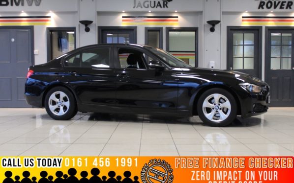 Used 2012 BLACK BMW 3 SERIES Saloon 2.0 320D EFFICIENTDYNAMICS 4d 161 BHP (reg. 2012-11-12) for sale in Bramhall