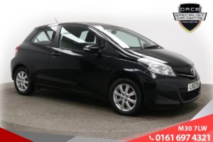 Used 2012 BLACK TOYOTA YARIS Hatchback 1.0 VVT-I TR 3d 70 BHP (reg. 2012-07-13) for sale in Ramsbottom