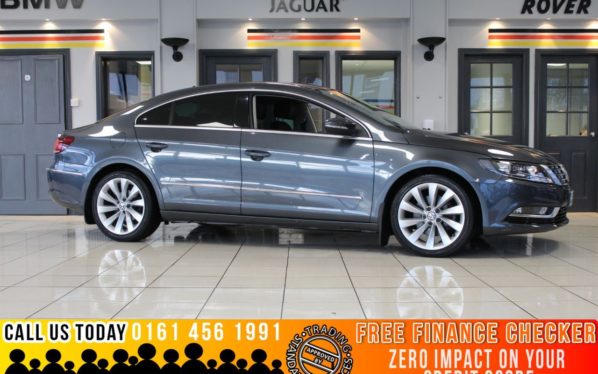 Used 2012 GREY VOLKSWAGEN CC Coupe 2.0 GT TDI BLUEMOTION TECHNOLOGY 4d 168 BHP (reg. 2012-09-26) for sale in Bramhall
