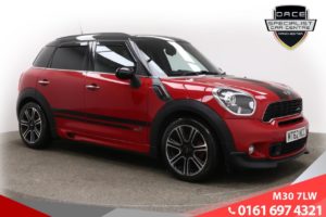 Used 2012 RED MINI COUNTRYMAN Hatchback 1.6 JOHN COOPER WORKS 5d 215 BHP (reg. 2012-11-30) for sale in Ramsbottom