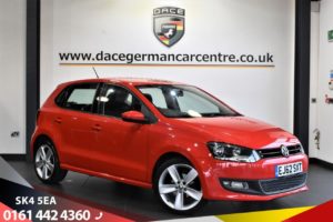 Used 2012 RED VOLKSWAGEN POLO Hatchback 1.4 SEL 5d 85 BHP (reg. 2012-11-29) for sale in Stretford
