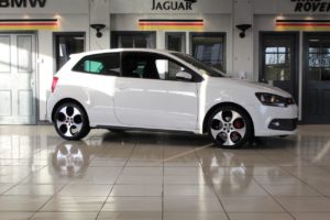 Used 2012 WHITE VOLKSWAGEN POLO Hatchback 1.4 GTI DSG 3d AUTO 177 BHP (reg. 2012-09-01) for sale in Bramhall