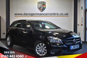 Used 2013 BLACK MERCEDES-BENZ A-CLASS Hatchback 1.6 A180 BLUEEFFICIENCY SE 5d 122 BHP (reg. 2013-10-05) for sale in Stretford
