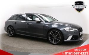 Used 2013 GREY AUDI A6 AVANT Estate 2.0 AVANT TDI S LINE 5d 175 BHP (reg. 2013-05-17) for sale in Ramsbottom