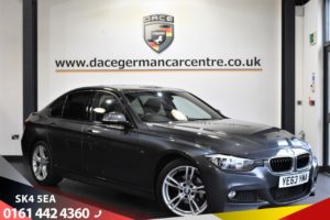 Used 2013 GREY BMW 3 SERIES Saloon 2.0 318D M SPORT 4d AUTO 141 BHP (reg. 2013-11-28) for sale in Stretford