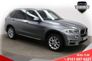 Used 2014 GREY BMW X5 Estate 3.0 XDRIVE30D SE 5d AUTO 255 BHP (reg. 2014-09-02) for sale in Ramsbottom