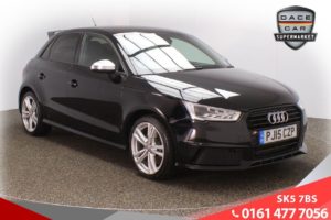 Used 2015 BLACK AUDI S1 Hatchback 2.0 S1 QUATTRO SPORTBACK 5d 228 BHP (reg. 2015-04-24) for sale in Failsworth