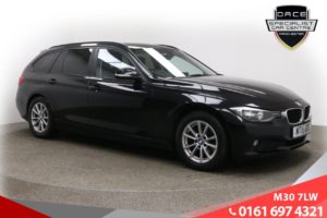 Used 2015 BLACK BMW 3 SERIES Estate 2.0 320D EFFICIENTDYNAMICS BUSINESS TOURING 5d 161 BHP (reg. 2015-05-26) for sale in Ramsbottom