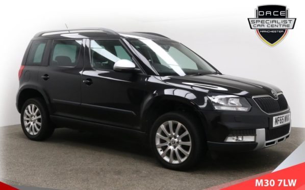 Used 2015 BLACK SKODA YETI OUTDOOR Hatchback 2.0 SE BUSINESS TDI SCR 5d 109 BHP (reg. 2015-09-30) for sale in Ramsbottom