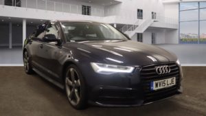 Used 2015 BLUE AUDI A6 Saloon 2.0 TDI ULTRA BLACK EDITION 4d AUTO 188 BHP (reg. 2015-03-11) for sale in Failsworth