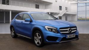 Used 2015 BLUE MERCEDES-BENZ GLA-CLASS Estate 2.1 GLA 200 D AMG LINE 5d AUTO 134 BHP (reg. 2015-11-12) for sale in Failsworth