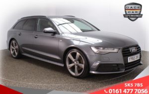 Used 2015 GREY AUDI A6 AVANT Estate 2.0 AVANT TDI ULTRA BLACK EDITION 5d 188 BHP (reg. 2015-12-11) for sale in Failsworth