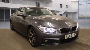 Used 2015 GREY BMW 4 SERIES Coupe 2.0 420D XDRIVE M SPORT 2d AUTO 188 BHP (reg. 2015-09-02) for sale in Stretford
