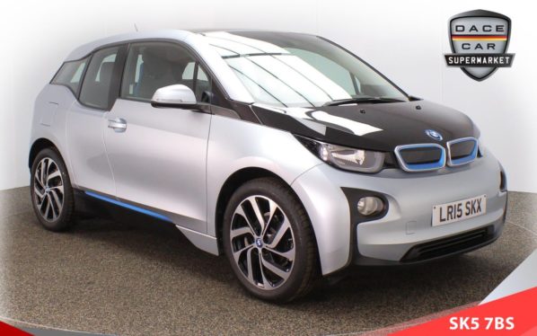 Used 2015 SILVER BMW I3 Hatchback 0.0 I3 60AH 5d AUTO 168 BHP (reg. 2015-06-06) for sale in Failsworth