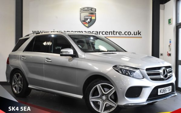 Used 2015 SILVER MERCEDES-BENZ GLE-CLASS Estate 3.0 GLE 350 D 4MATIC AMG LINE 5d 255 BHP (reg. 2015-12-15) for sale in Stretford