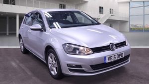 Used 2015 SILVER VOLKSWAGEN GOLF Hatchback 1.6 MATCH TDI BLUEMOTION TECHNOLOGY 5d 103 BHP (reg. 2015-06-30) for sale in Failsworth