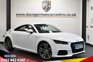 Used 2015 WHITE AUDI TT Coupe 2.0 TDI ULTRA S LINE 2DR 182 BHP (reg. 2015-12-11) for sale in Stretford