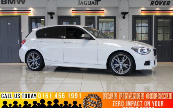 Used 2015 WHITE BMW M135I Hatchback 3.0 M135I 5d 316 BHP (reg. 2015-03-31) for sale in Bramhall