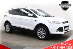 Used 2015 WHITE FORD KUGA Hatchback 2.0 TITANIUM TDCI 5d 148 BHP (reg. 2015-03-30) for sale in Ramsbottom