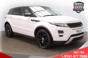 Used 2015 WHITE LAND ROVER RANGE ROVER EVOQUE Estate 2.2 SD4 DYNAMIC LUX 5d 190 BHP (reg. 2015-03-01) for sale in Failsworth