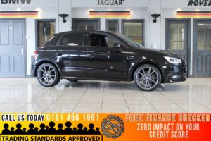 Used 2016 BLACK AUDI A1 Hatchback 1.6 SPORTBACK TDI BLACK EDITION 5d 114 BHP (reg. 2016-06-29) for sale in Bramhall