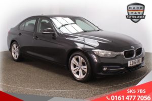 Used 2016 BLACK BMW 3 SERIES Saloon 1.5 318I SPORT 4d 135 BHP (reg. 2016-03-31) for sale in Failsworth