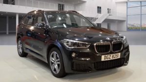 Used 2016 BLACK BMW X1 Estate 2.0 SDRIVE18D M SPORT 5d 148 BHP (reg. 2016-10-05) for sale in Failsworth