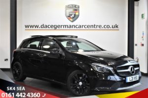 Used 2016 BLACK MERCEDES-BENZ A-CLASS Hatchback 1.5 A 180 D SPORT PREMIUM PLUS 5d AUTO 107 BHP (reg. 2016-01-29) for sale in Stretford