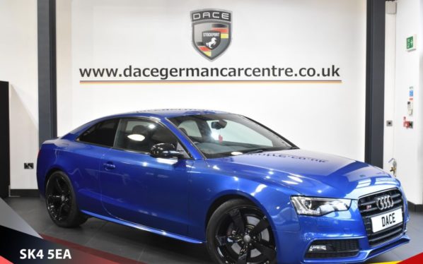Used 2016 BLUE AUDI S5 Coupe 3.0 S5 TFSI QUATTRO BLACK EDITION 3d AUTO 328 BHP (reg. 2016-09-01) for sale in Stretford