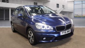 Used 2016 BLUE BMW 2 SERIES ACTIVE TOURER Hatchback 2.0 218D SE ACTIVE TOURER 5d AUTO 148 BHP (reg. 2016-05-23) for sale in Failsworth
