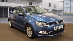 Used 2016 BLUE VOLKSWAGEN POLO Hatchback 1.4 SE TDI BLUEMOTION 5d 74 BHP (reg. 2016-02-10) for sale in Ramsbottom