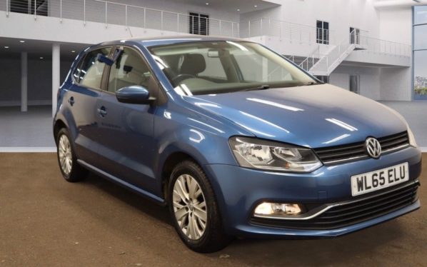 Used 2016 BLUE VOLKSWAGEN POLO Hatchback 1.4 SE TDI BLUEMOTION 5d 74 BHP (reg. 2016-02-10) for sale in Ramsbottom