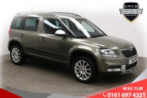 Used 2016 GREEN SKODA YETI OUTDOOR Hatchback 1.2 SE TSI DSG 5d AUTO 109 BHP (reg. 2016-03-09) for sale in Ramsbottom