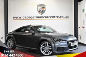 Used 2016 GREY AUDI TT Coupe 2.0 TFSI S LINE 2d 227 BHP (reg. 2016-07-30) for sale in Stretford